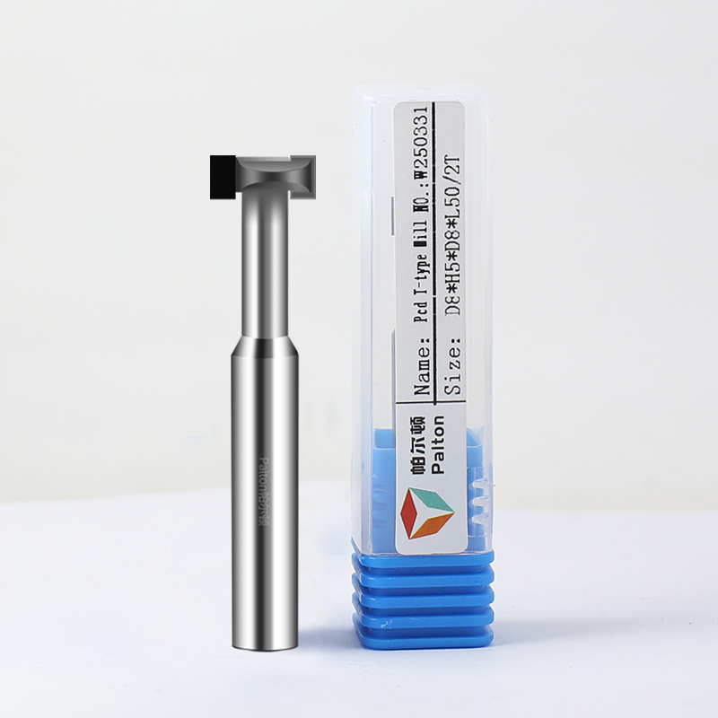 Sintered PCD Carbide Chamfer End Mill Cutter Tools Wear Resistant