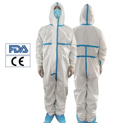 Segurança protetora descartável do PPE do terno da proteção da categoria 3 das combinações do EN 14126
