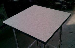  Adjustable height for pedestal, assembly agility Calcium Silicate Panel