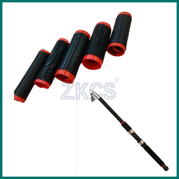 Self-Contracting Cold shrink Silicone Grip Cover for Fishing Rods