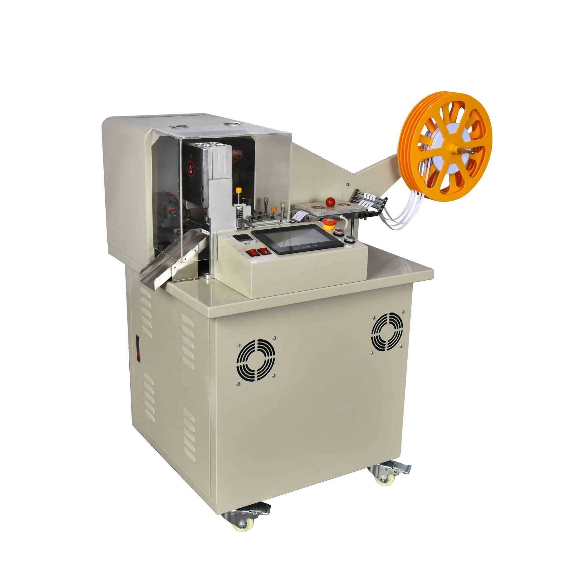 Fully Automatic Ultrasonic Folding and Cutting Belt Machine Threaded Strip Folding Cutting Machine