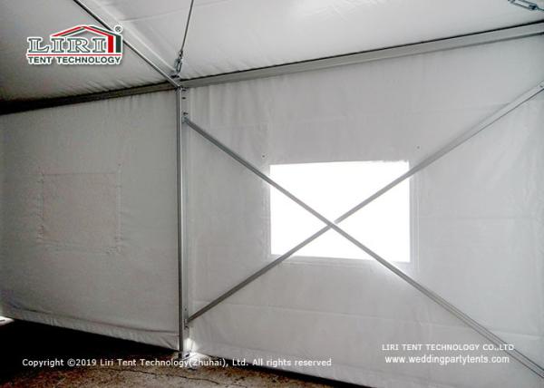 Aluminum And PVC Frame PVC Hajj Tent / Multi - Functional Structure Ramadan Tent