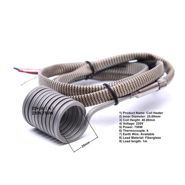 Электрический подогреватель сопла бегуна подогревателей катушки изготовленный на заказ горячий для прессформы впрыски