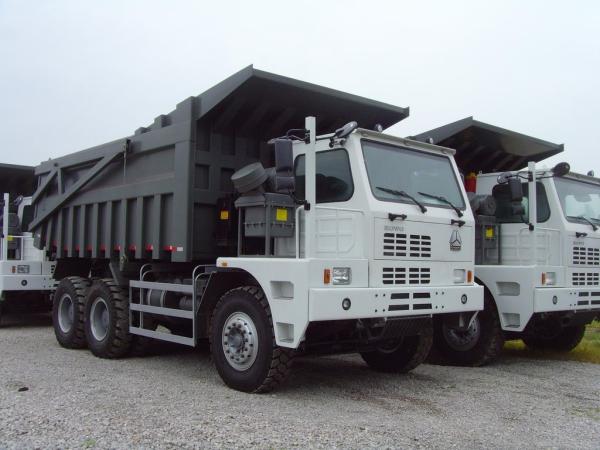 SINOTRUK 70 ton Mining Dump Truck HOWO D12.42 ENGINE EURO 2 420HP