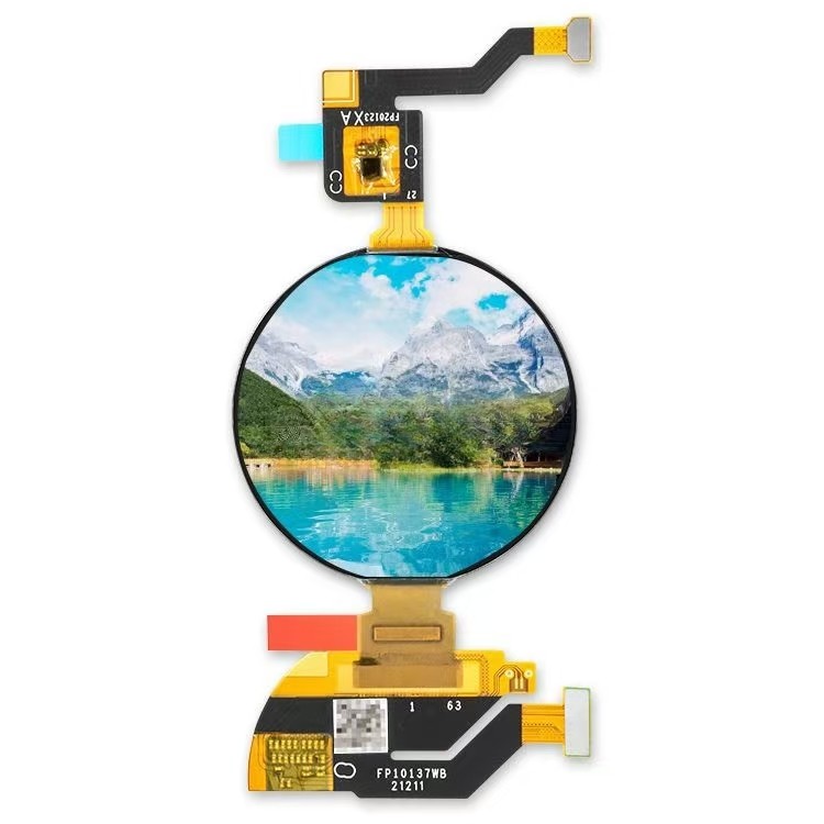 1.39 дюймовый AMOLED дисплейный модуль 2.8V напряжение питания 30 PINS FPC соединение