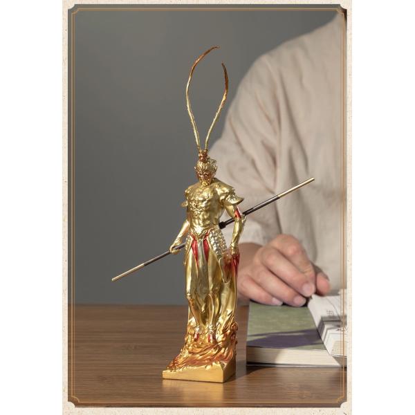Anniversary Occasions Customized Color 3D Resin Figure Collectible Metal Monkey King
