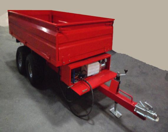 12v Hydraulic Power Unit  For Farm Tipping Trailer; Hydraulic Pump with Battery;