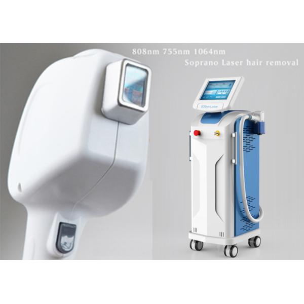Stationary 12*20mm 10 Bars Diode Laser Hair Removal Machine