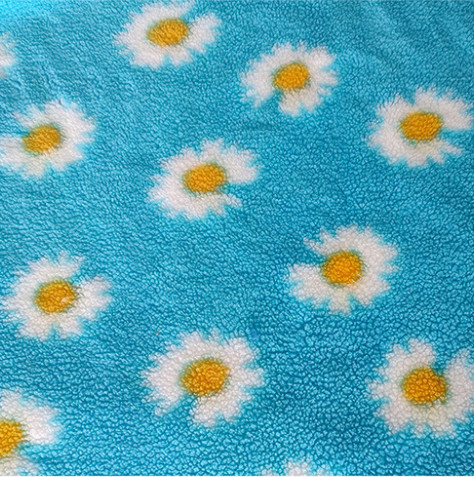 Солнцецвет 370gsm напечатал ватку Sherpa для сумки крышки софы Pillowslip