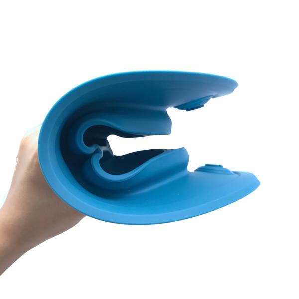 Octagonal Shape Silicone Placemat Plate Baby Spoons And Waterproof Bib