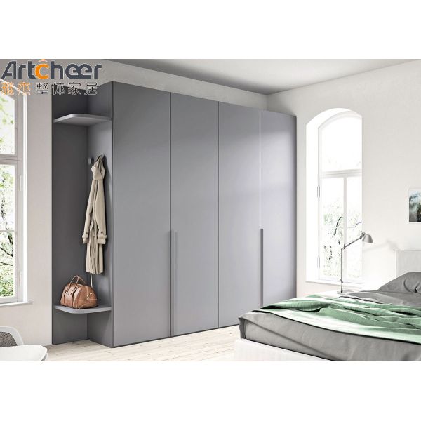 Customized Size Scandinavian Design Eco-Friendly Material Wardrobe Closet for Modern Bedroom