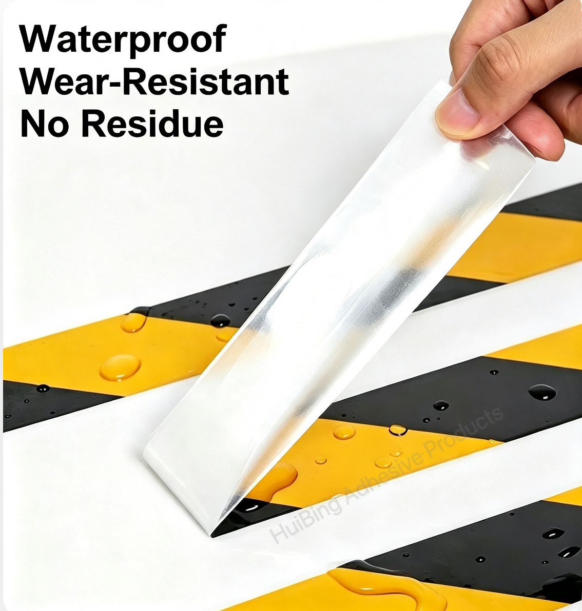 High Visibility Waterproof Reflective Safety Tape with Customizable Size for Enhanced Safety