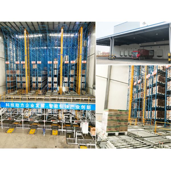 Single Deep pallet Stacker Crane ASRS, Floor Supported SRM(Storage Retrieval Machine), Automatic Storage And Retrieval System,Automation Logistics Warehouse