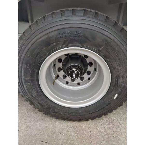 De 4 árboles de la cama remolque bajo resistente semi con la viga transversal de acero del árbol de FUWA y del canal de 14m m