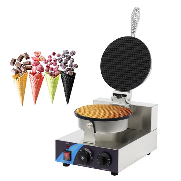 Stainless Steel Ice Cream Cone Maker Waffle Cone Machine for Commercial Home 110v/220v