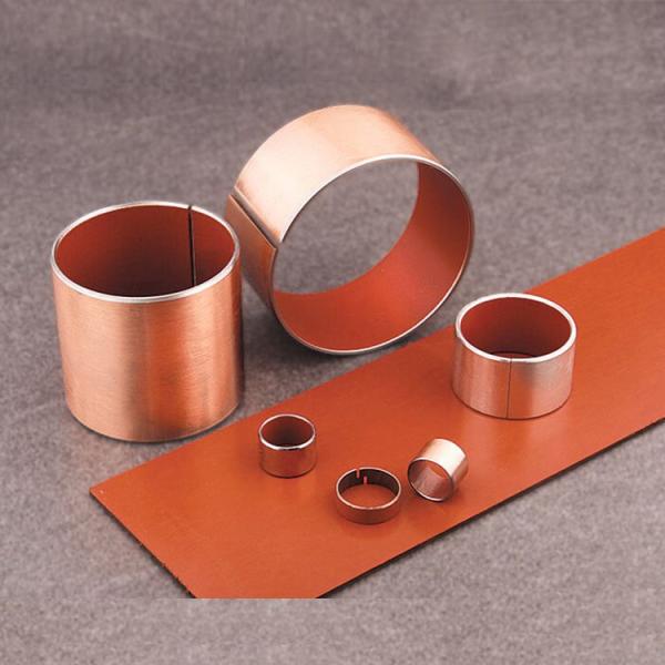 Solenoid No Shaft Damage Self Lubricating Bearing , Metal Polymer Bearings