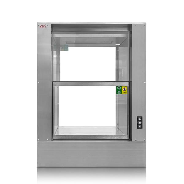 304 Stainless Steel Customized Lifting Door Pass Box with UV Light for Clean Room Contamination Control