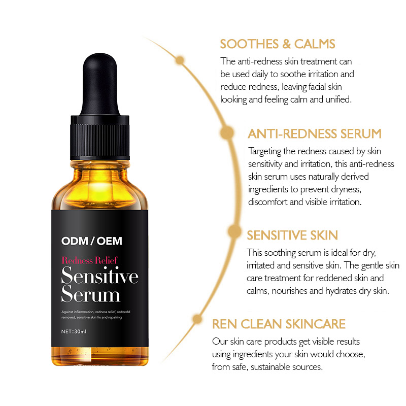 30 мл Essence Face Serum 100% Pure Redness Radiant Skin Advanced Rosacea