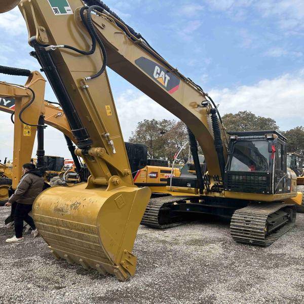 Used Excavator Original Caterpillar 320D Secondhand 20ton Medium  Digger