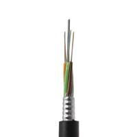 PBT Loose Tube G657A FRP Fiber Optic Cable GYTA 48 Core 24 Count Fiber Optic Cable