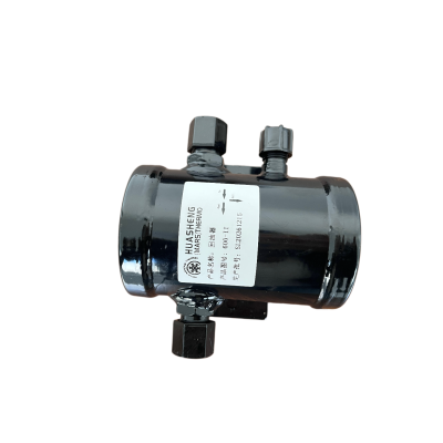 YINHUASHENG 600-II R404A Compatible Oil Return Separator with High-Pressure Sealed Steel Shell and Fixed Mounting Bracket for Truck Reefer Units