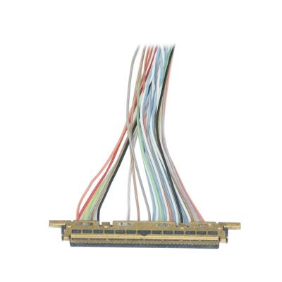 10 Pin 20 Pin 40 Pin LVDS Wire Harness 0.5mm Pitch 28 Awg 36 Awg 40 Awg Industry Control