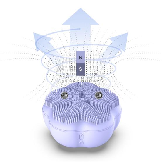 US AU Electric Silicone Face Brush Vibrating Facial Cleansing Brush 240V