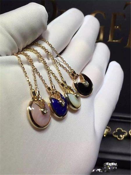C Amulette necklace 18k gold  white gold yellow gold rose gold diamond bracelet  Jewelry factory in Shenzhen, China