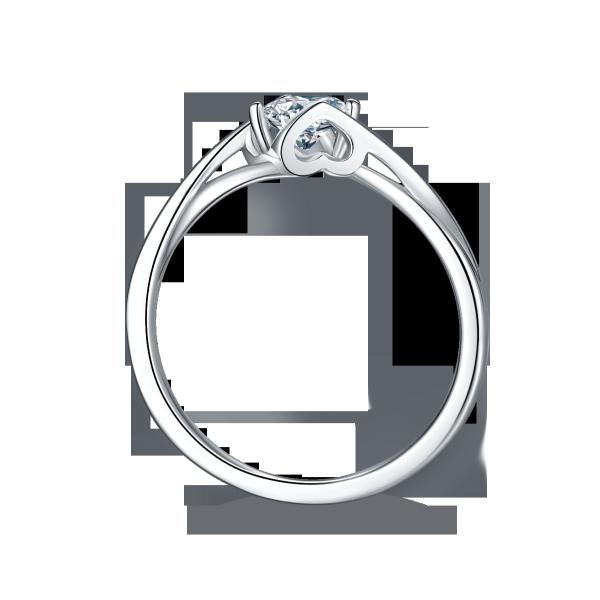 Захват обещания свадьбы драгоценной камня кольца Moissanite карата женщин 3 естественный