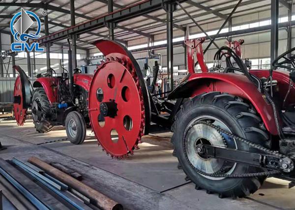 Disc Trencher / Cable Trencher / Village Water Pipe Trencher / Tractor Trailed Chain Ditcher Concrete Pavement Ditcher