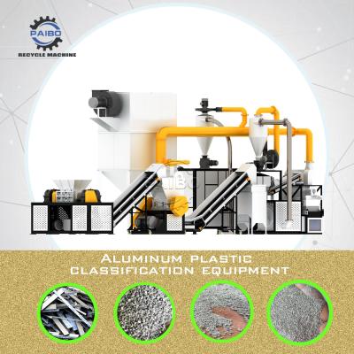 Aluminum Composite Panel Recycle Machine Scrap Medical Blister Separation Recycling Machine