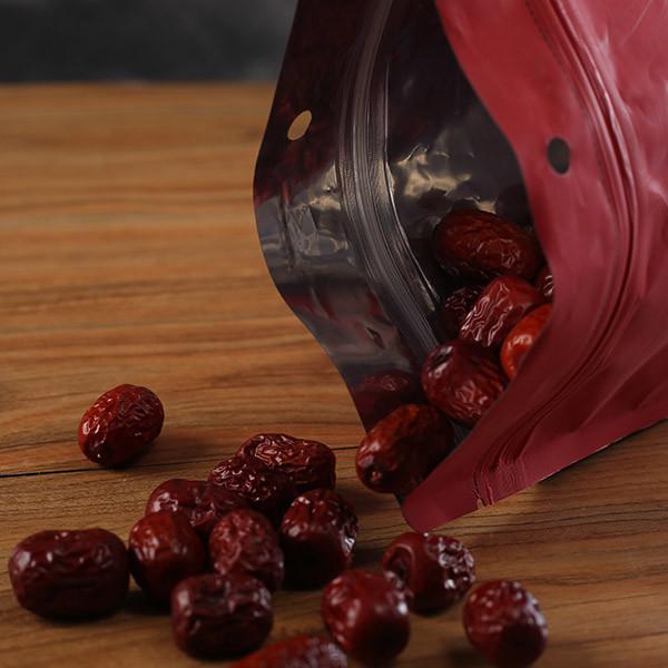 100 Pcs Customized Printed Bags Mylar Aluminum Foil Zip Lock Pouch Food Storage Moisture Proof Keep Aroma Bags