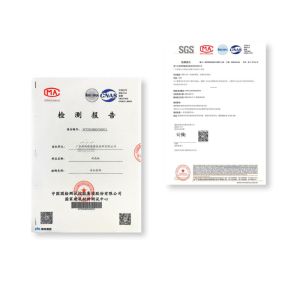 Foshan Gelinsen New Materials Technology Co., Ltd. Certifications