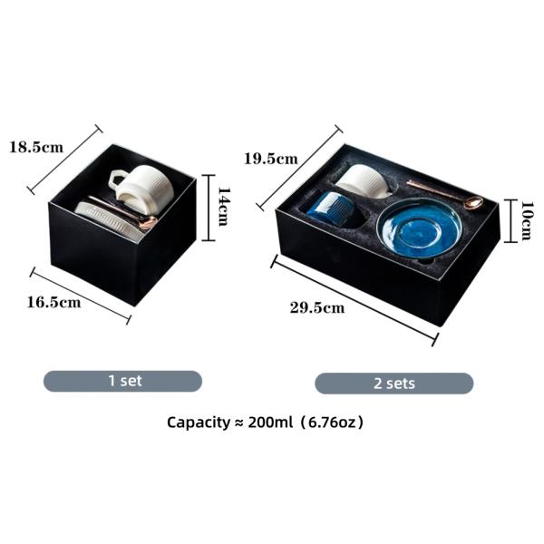 Порцелановый керамический чайный стакан и тарелка набор Рустический ретро каменный кофейный набор с тарелкой