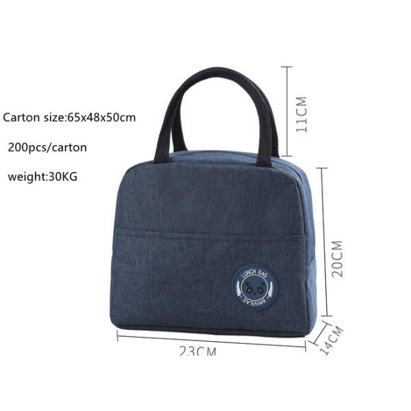 Custom Logo Aluminum Foil Kids Lunch Bag with Thermal Insulation and OEM/ODM Acceptable