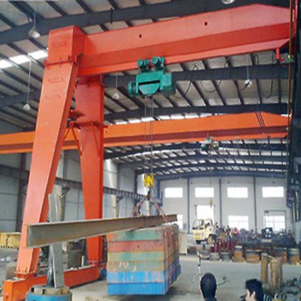 European Half Single Girder Gantry Crane 5T Electric Oveahead Travelling Crane