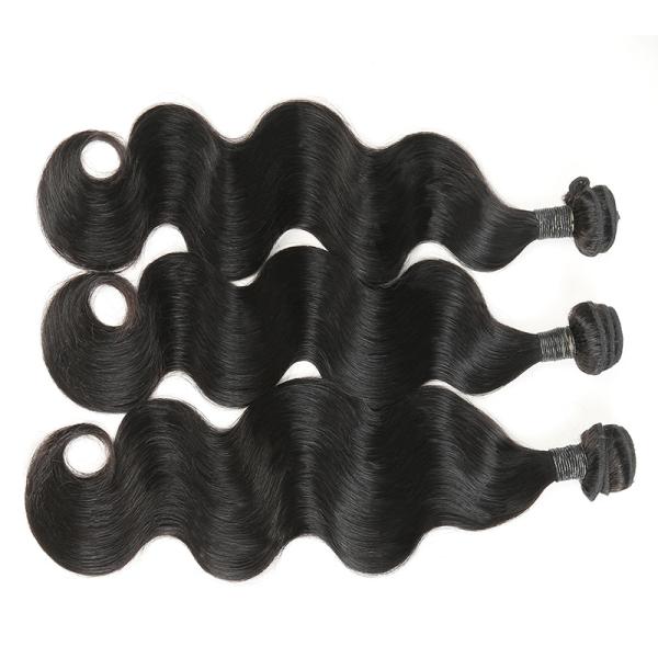 Long Grade 9A Brazilian Body Wave Human Hair Weave 3 Bundles OEM Service