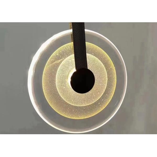 Modern Designer Lamp Decorative Indoor Round Glass Suspension Light Pendant Lamp