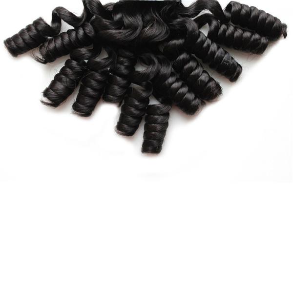 Grade 7A 8A Tangle Free Natural Color  Virgin Peruvian Hair Weaving