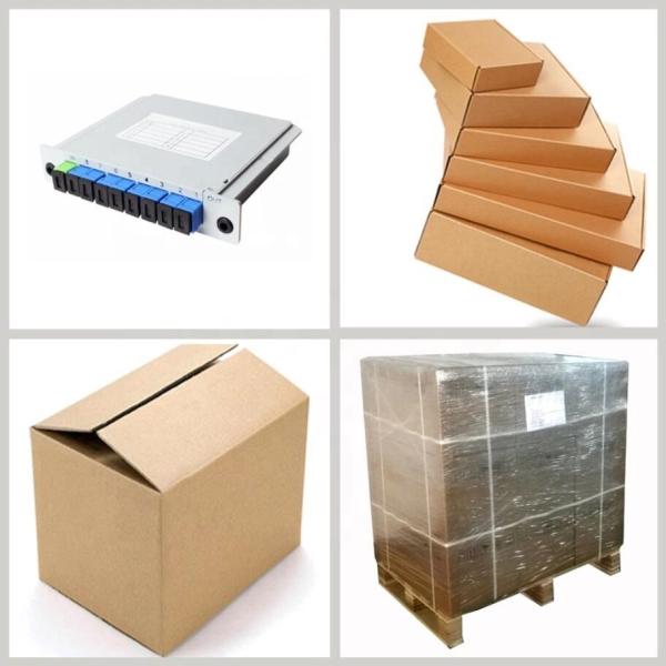 Splitter PLC оптического волокна UPC ПК SC APC муфты ABS 1*8