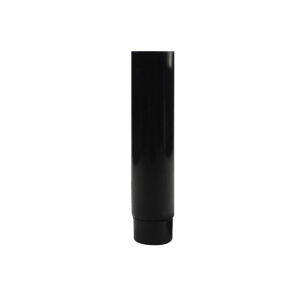Custom Printed LOGO Empty Tube Cosmetic Black White Skin Care Oil Lotion Matte Transparent Plastic Tube 60ml80ml100ml120