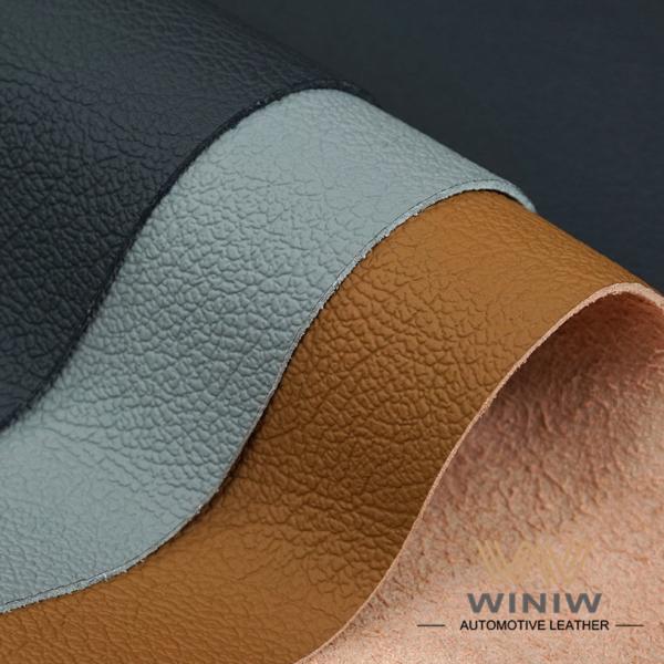 Yellowish Brown Carbon Design Leather Upholstery Fabric For Cars seller polyurethane resin coating