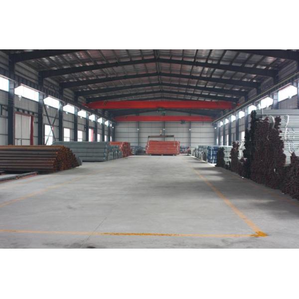 Earthquake Proof Prefab Steel Frame House , Blast Cleaning Cold Formed Steel House