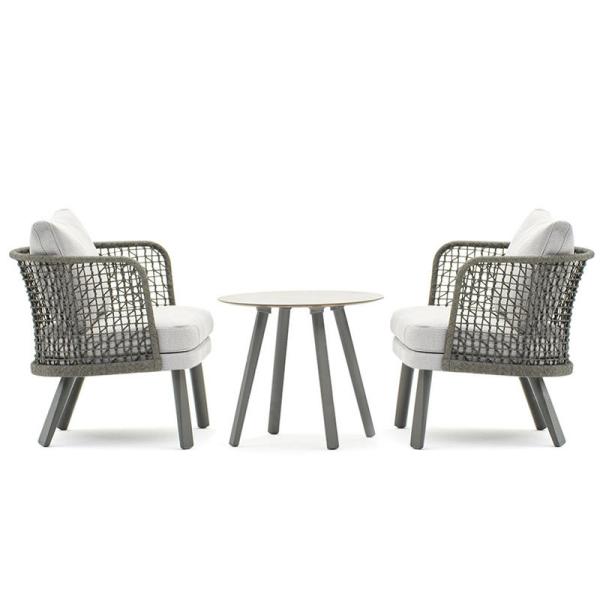 SF-16 Brown Outdoor Dining Furniture Combination Garden Sofa Set