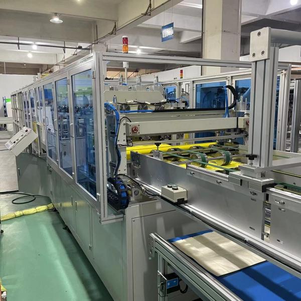 Automatic Production Of Medium Effect Ultrasonic Air Filter Bag Making Machine.0.6Mpa