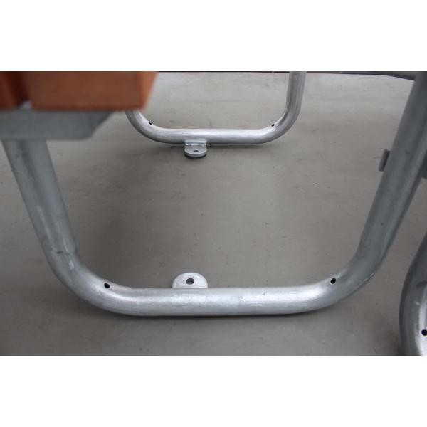 Коммерческий открытый переработанный пластиковый пикник столик и стул OEM ODM