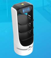 Robot de service de restaurant de plats pour la charge 1024x600 de la livraison 10kg de nourriture
