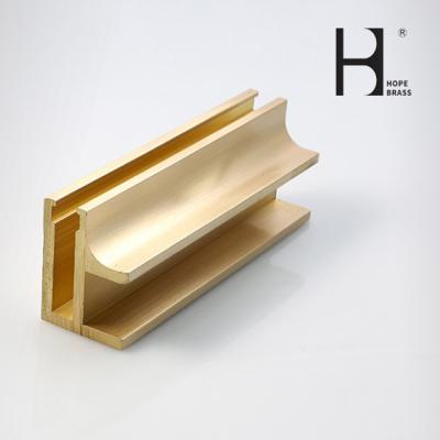 Corrosion Proof C3771 Custom Brass Extrusions With Chroming Surface