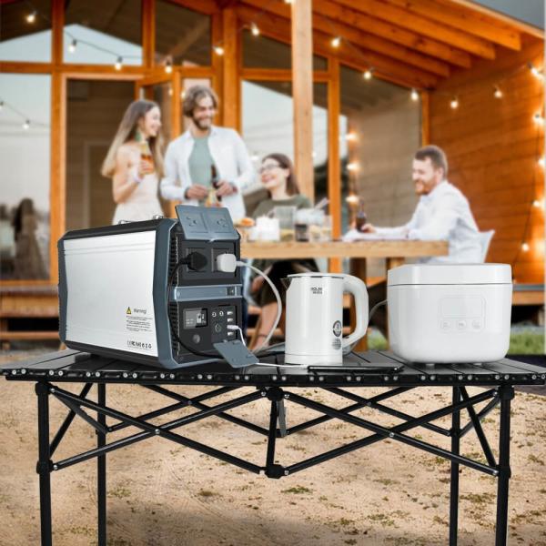 MSDS MPPT Portable Camping Solar Generator Station Li-Ion Battery 1000W
