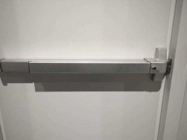 1.5h rating Security Fireproof Steel Door 2100mm Height Galvanized 120mm thick